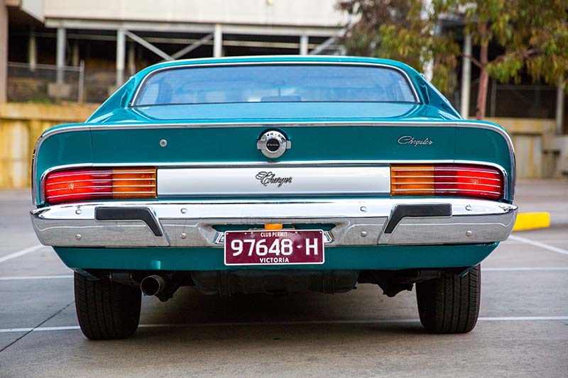 chrysler valiant charger rear 2