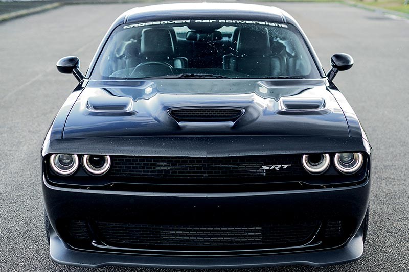 dodge hellcat front