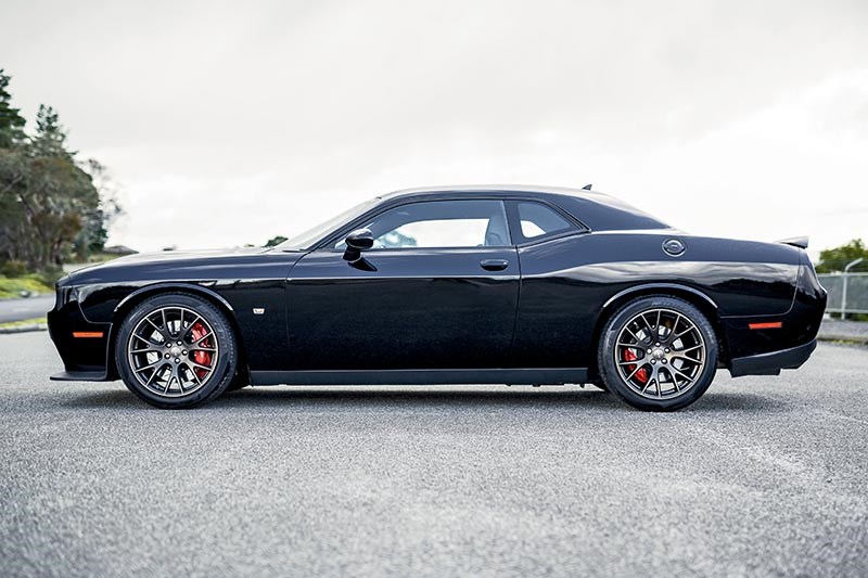 dodge hellcat side