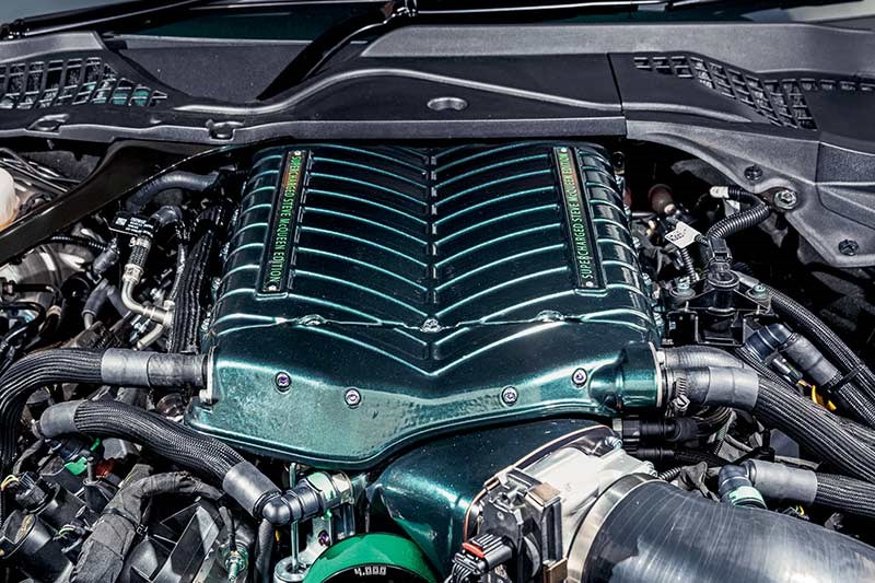 ford mustang engine bay 2