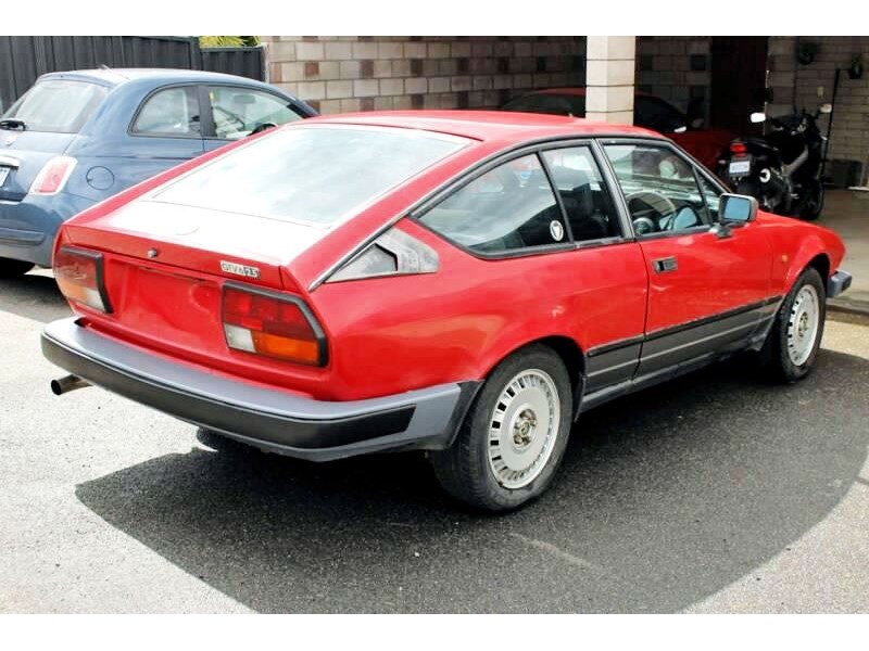 Alfetta GTV6 rear side