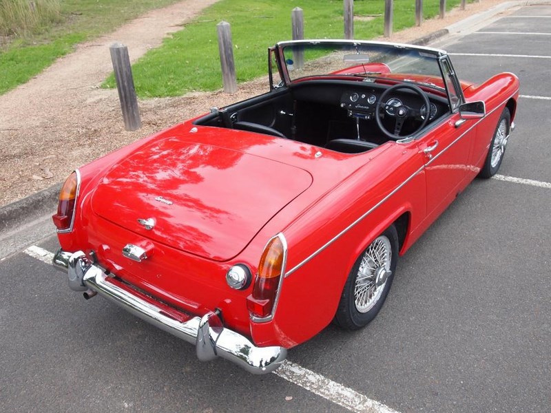 Austin Healey Sprite Mk3 rear side