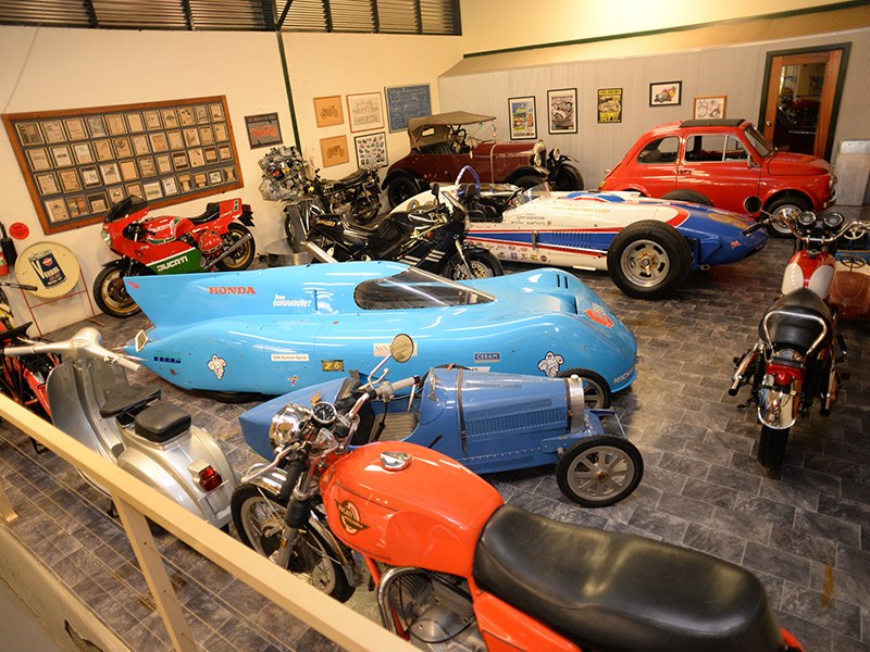 Binalong motor museum fire sale LSR and Parnelli roadster