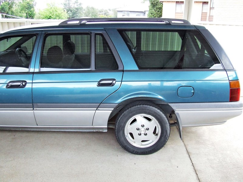 EB Fairmont wagon rear side