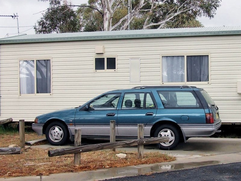 EB Fairmont wagon side