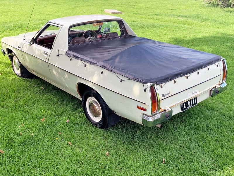 HX Kingswood ute rear side 2