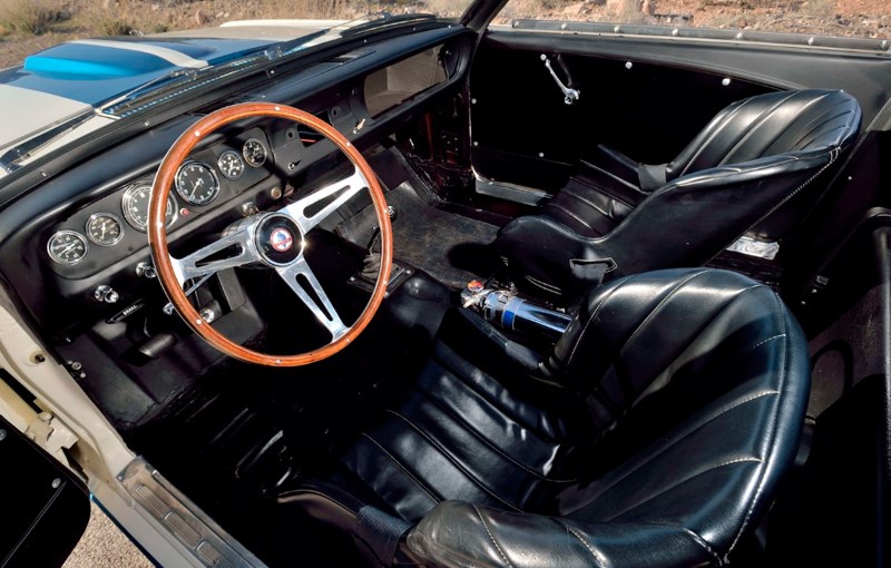 Ken Miles Shelby interior