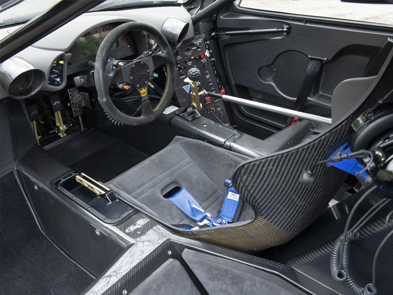 McLaren F1 GTR interior