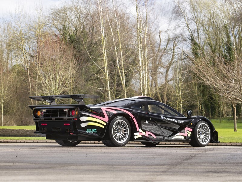 McLaren F1 GTR rear side