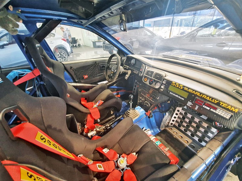 Prodrive WRX interior