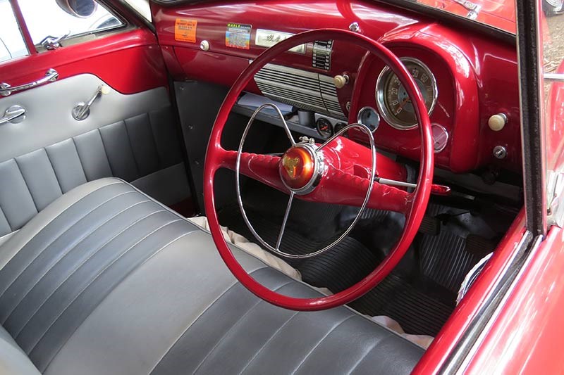 holden fj delivery van interior