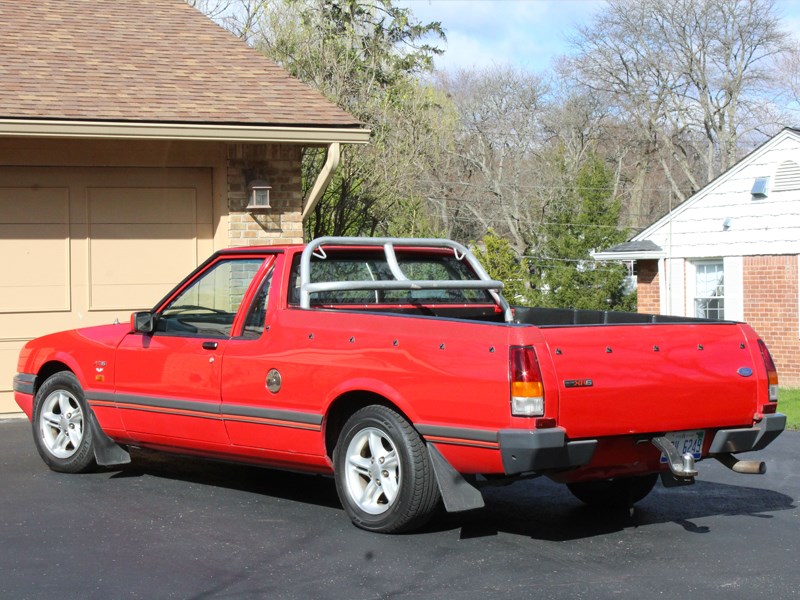 FG XR6 ute for sale in America rear side 2