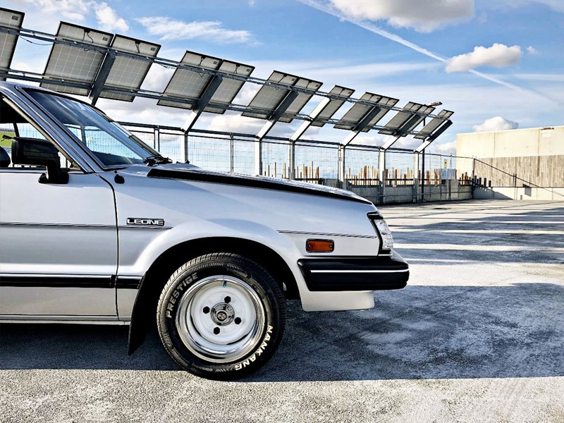 Subaru Leone front wheel