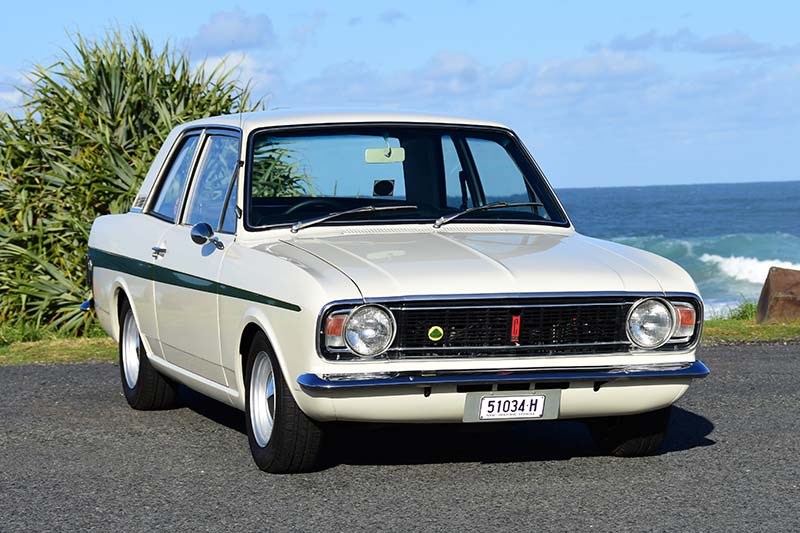 ford cortina front