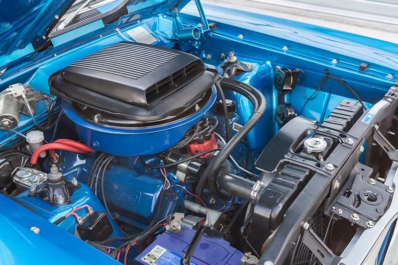 ford xy falcon gtho replica engine bay 3