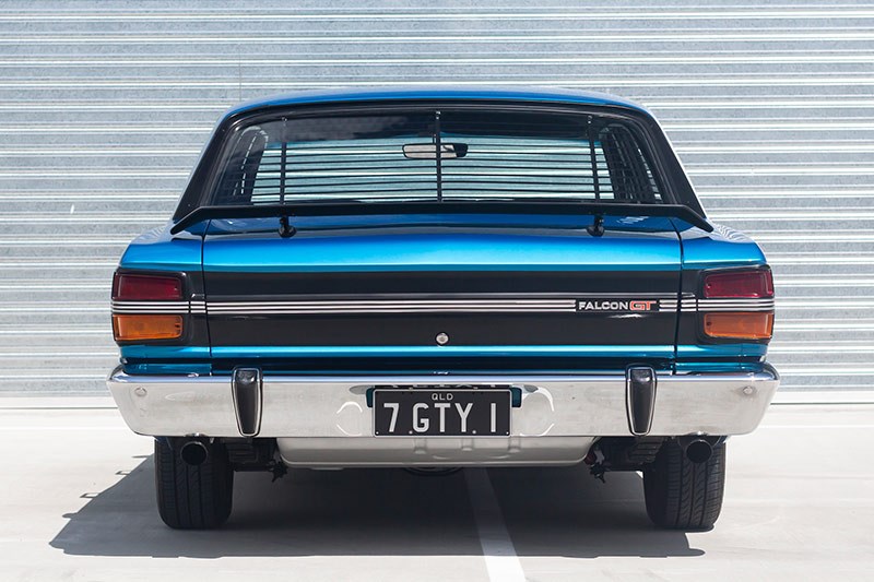 ford xy falcon gtho replica rear