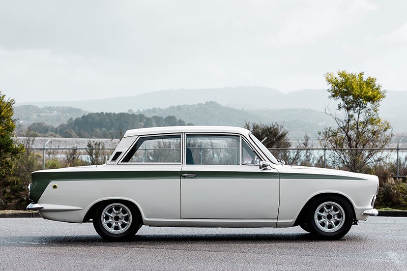 lotus cortina side