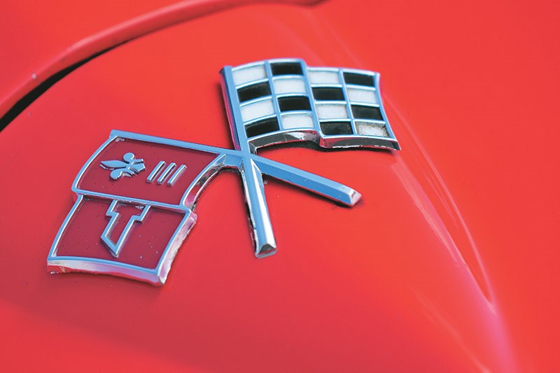 peter brock corvette badge 3
