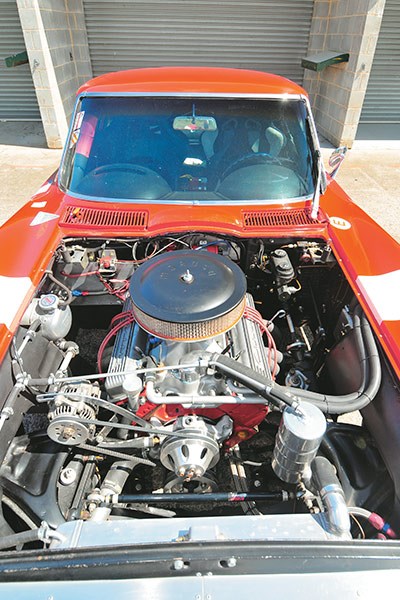peter brock corvette engine bay 4