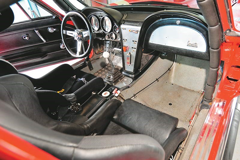 peter brock corvette interior