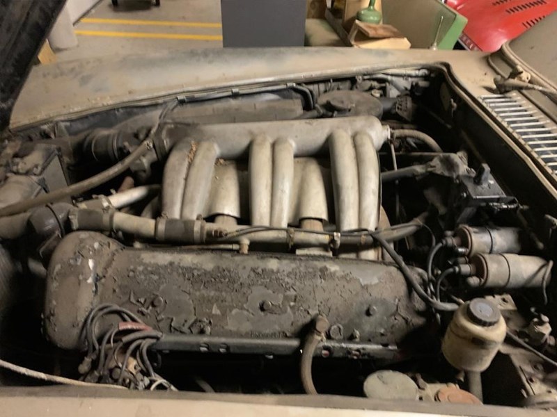 300SL barn find engine