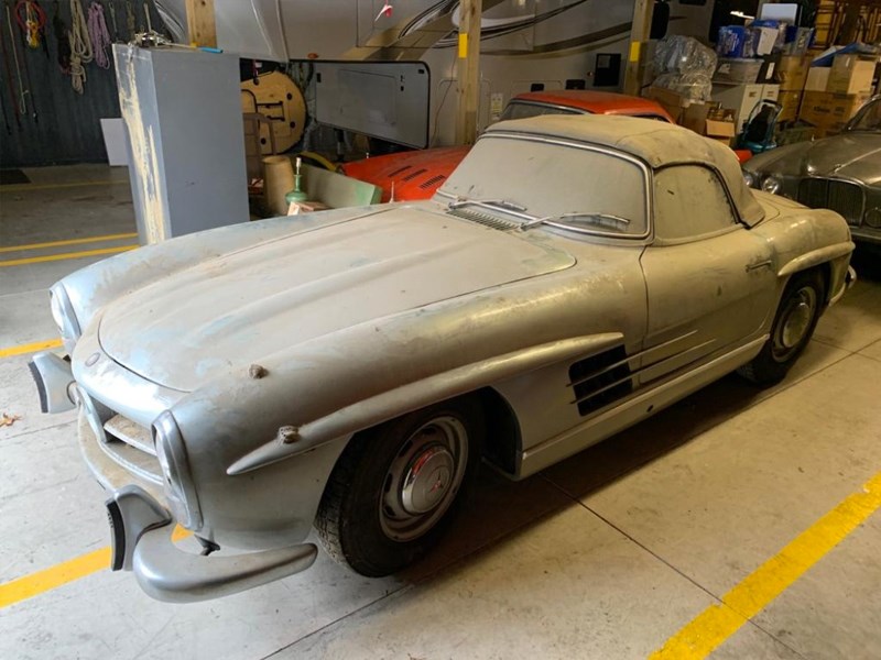 300SL barn find front side 2