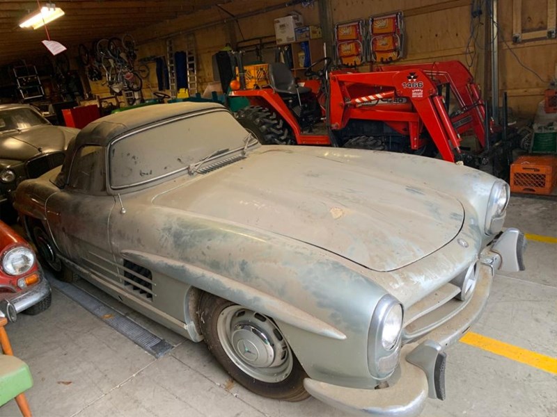 300SL barn find front side 3