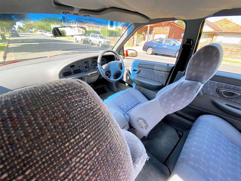 EF Falcon tempter interior