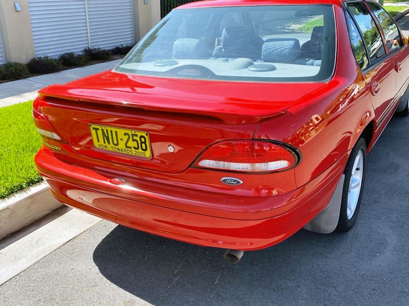 EF Falcon tempter rear side