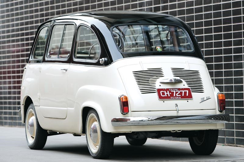 fiat multipla rear