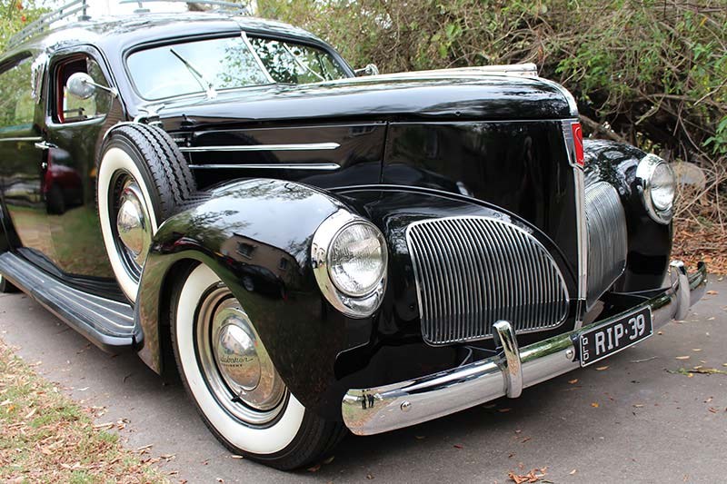 studebaker hearse front