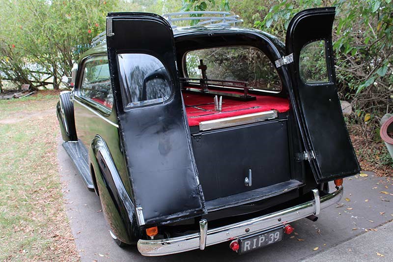 studebaker hearse rear