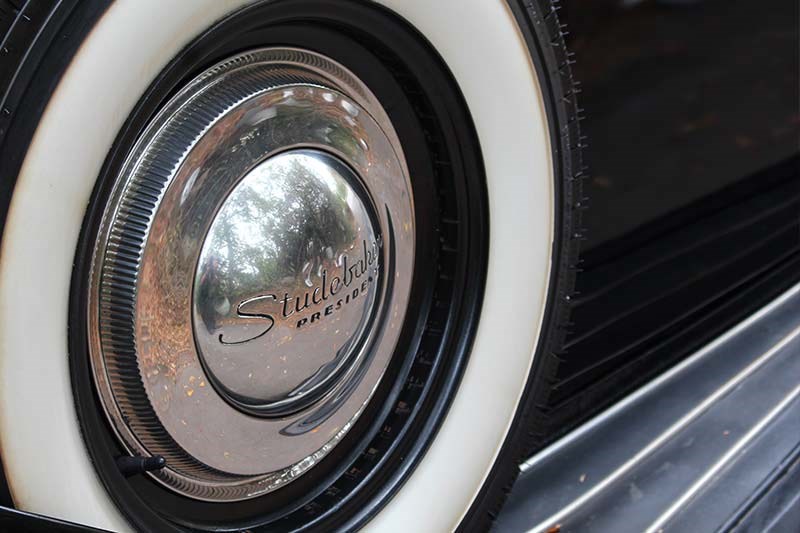 studebaker hearse wheel