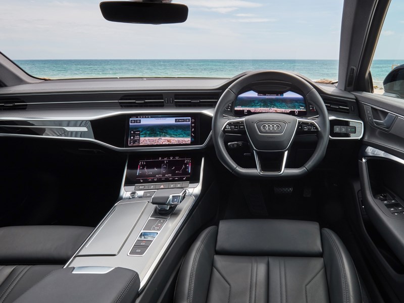 Audi A6 interior