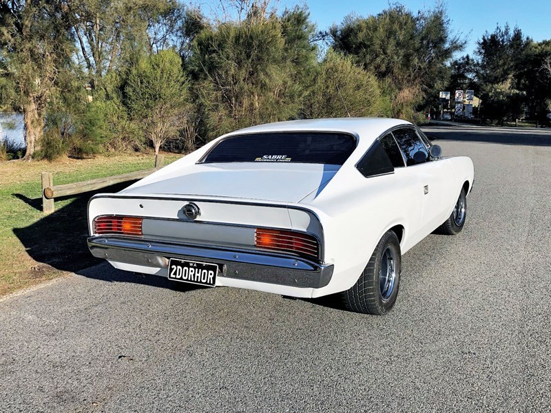 CL Valiant Charger rear side