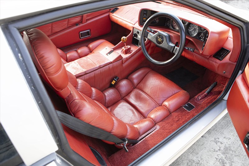 Colin Chapmans Lotus Interior