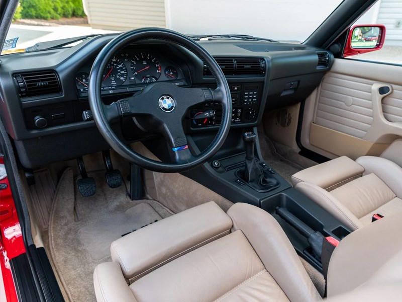 BMW E30 M3 interior