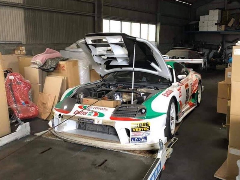 Castrol Supra barn find front side