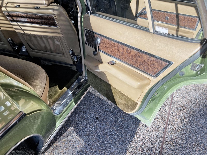 HQ Statesman interior rear