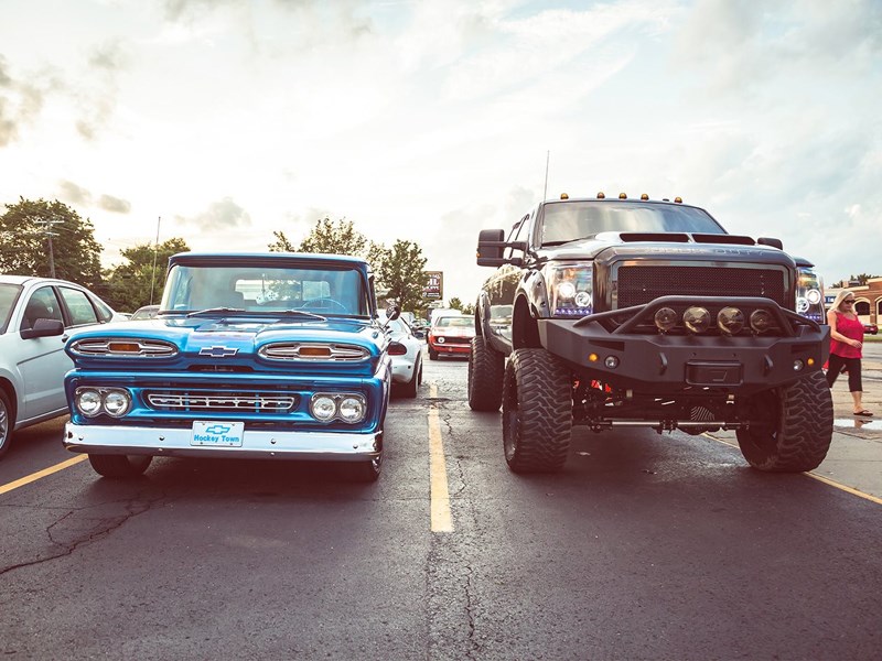 Woodward dream cruise truck yeah