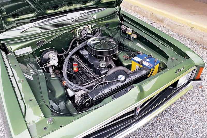 valiant engine bay