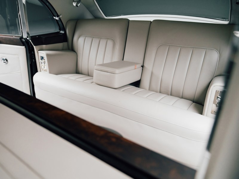 Electric Rolls Royce interior rear