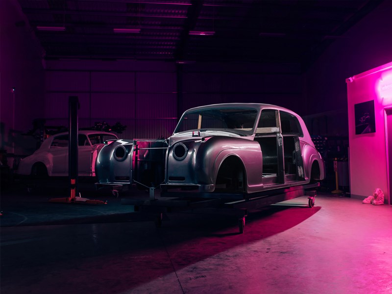 Electric Rolls Royce restoration