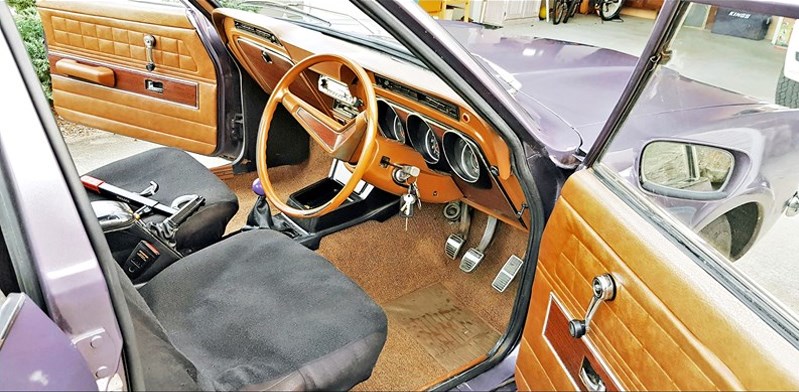 Ford Cortina TC interior