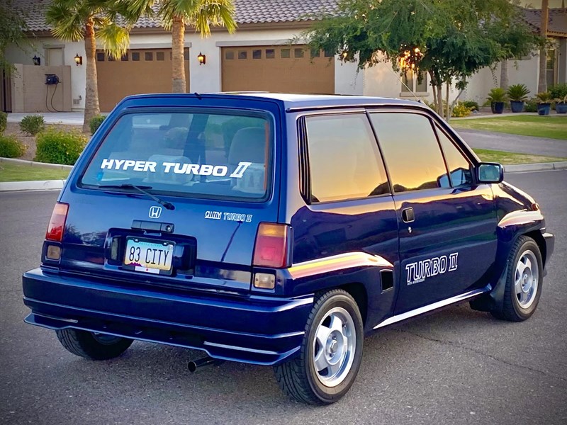 Honda City Turbo II rear side