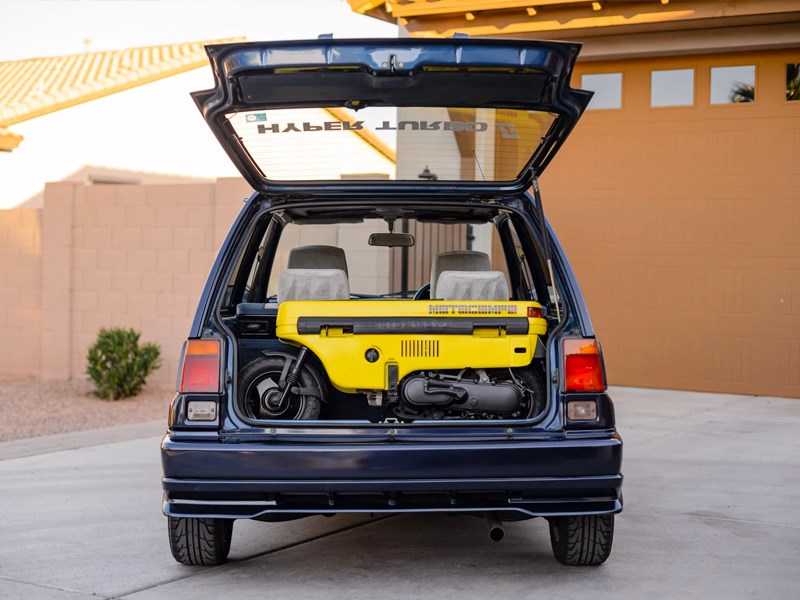 Honda City Turbo II rear