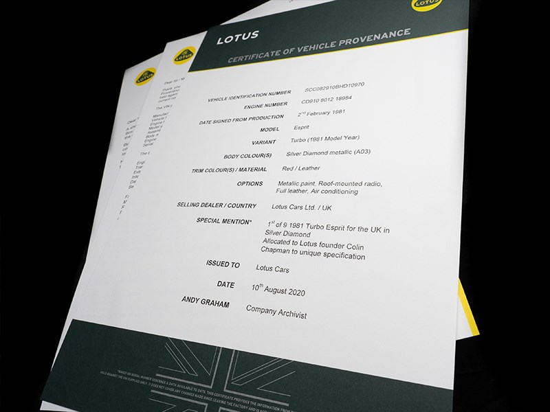 Lotus provenance program CoP documents
