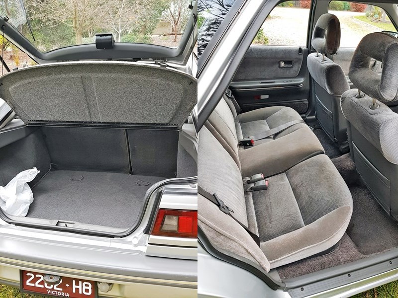 ford telstar interior rear