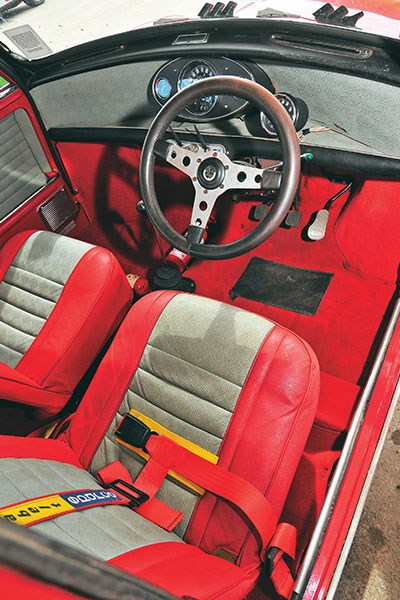 mini cooper interior