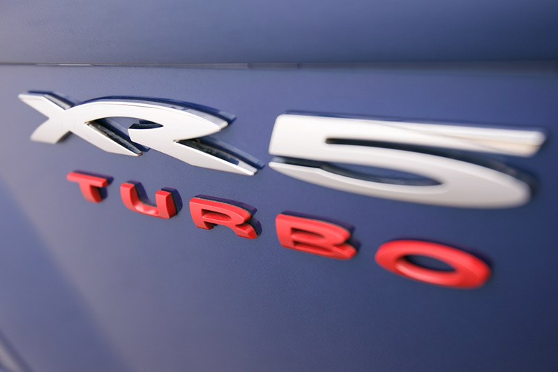 ford xr5 turbo badge
